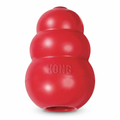 KONG Classic dog toy in red, Large, front view